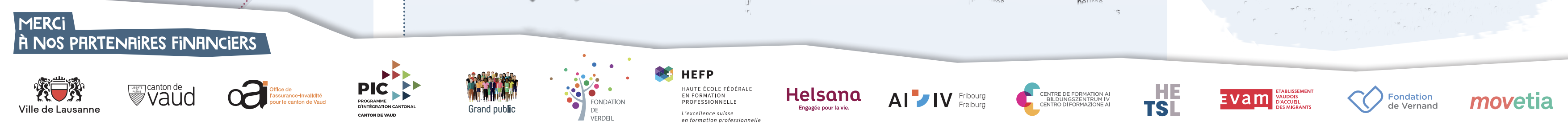 Logos des mandants publics et privés de Corref